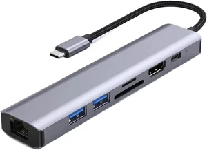 7 in 1 Ty/pe C HUB USB 7 in 1 Ty/pe C HUB USB
