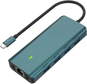 10-in-1 USB C Docking Station 4K HDMI USB/SD/TF3.0 RJ45 PD100W 10-in-1 USB C Docking Station 4K HDMI USB/SD/TF3.0 RJ45 PD100W