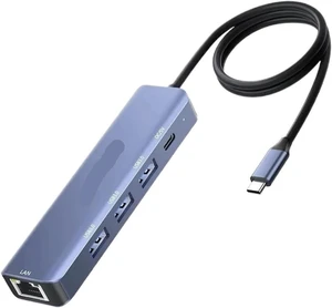 5-in-1 USB C Hub Type to 3.0 HUB Splitter Adapter 5-in-1 USB C Hub Type to 3.0 HUB Splitter Adapter