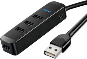 4 Port USB 2.0 Hub 5V 2A Powered Splitter 4 Port USB 2.0 Hub 5V 2A Powered Splitter