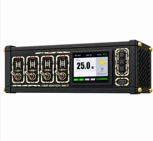 8-Port USB Docking Station, 72w Desktop USB Power Hub, 4 Independent Toggle Switches, 2.4-inch IPS Display, Smart Power Management Controller for Desktop Devices 8-Port USB Docking Station, 72w Desktop USB Power Hub, 4 Independent Toggle Switches, 2.4-inch IPS Display, Smart Power Management Controller for Desktop Devices