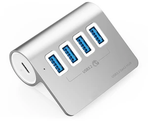Expand Connectivity with 4Port USB3.2 Hub, Highly Speed Data and Power Adapter Expand Connectivity with 4Port USB3.2 Hub, Highly Speed Data and Power Adapter