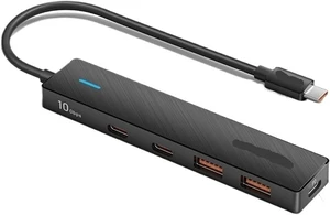 USB 3.2 Gen2 HUB 5 Ports Splitter 10Gbps USB 3.2 Gen2 HUB 5 Ports Splitter 10Gbps