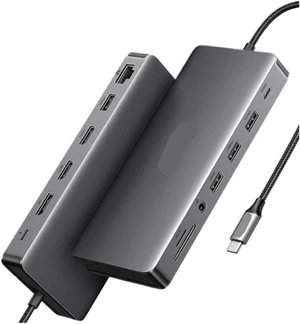 13-in-1 USB HUB Triple Display T/y/pe-C to 4K60Hz DP 13-in-1 USB HUB Triple Display T/y/pe-C to 4K60Hz DP