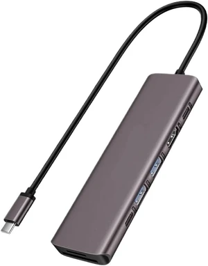 7-in-1 USB HUB Docking Station USB-C Hub HDMI 4K 60Hz 7-in-1 USB HUB Docking Station USB-C Hub HDMI 4K 60Hz