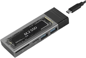 8-in-1 M.2 SSD Docking Station with Disk Storage Function USB HUB(5-in-1 M.2 SSD Model) 8-in-1 M.2 SSD Docking Station with Disk Storage Function USB HUB(5-in-1 M.2 SSD Model)