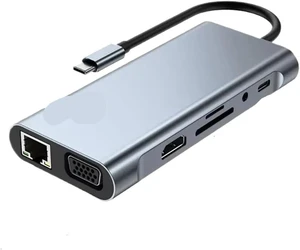 USB C Hub Triple Display Dual Monitor Adapter USB C Hub Triple Display Dual Monitor Adapter