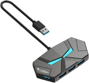 7 Ports USB 3.0 HUB Docking Station Splitter Adapter 5Gbps 7 Ports USB 3.0 HUB Docking Station Splitter Adapter 5Gbps