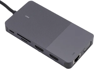 Jiawu USB C Hub, 11 in 1 Multiport USB C Adapter with 2 VGA Gigabit Jiawu USB C Hub, 11 in 1 Multiport USB C Adapter with 2 VGA Gigabit