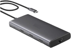 9-in-1 USB Hub Type-C to 4K60Hz HDMI 10Gbps USB C and A 1000Mbps RJ45 PD100W SD and TF Compatible with Laptop 9-in-1 USB Hub Type-C to 4K60Hz HDMI 10Gbps USB C and A 1000Mbps RJ45 PD100W SD and TF Compatible with Laptop