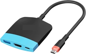 SWC01 Portable Docking Station USB C to 4K HDMI 3.0 Hub(Black Blue Switch2) SWC01 Portable Docking Station USB C to 4K HDMI 3.0 Hub(Black Blue Switch2)