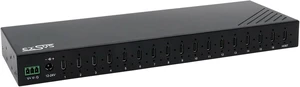 EX-12276HMS 16-Port USB 3.2 Gen 2 Metal Hub with 16x C Ports EX-12276HMS 16-Port USB 3.2 Gen 2 Metal Hub with 16x C Ports