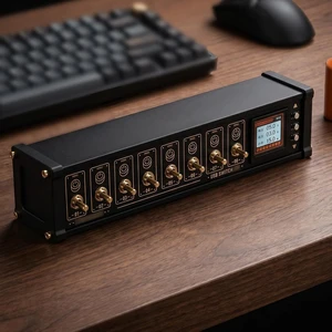 8 Port USB Switcher, 8 Port Modular USB Hub, Voice Control, Independent Switching, IPS Color Screen Display, Adjustable Light, Data Transfer Functions, Gifts for Women Men Adults Friends 8 Port USB Switcher, 8 Port Modular USB Hub, Voice Control, Independent Switching, IPS Color Screen Display, Adjustable Light, Data Transfer Functions, Gifts for Women Men Adults Friends