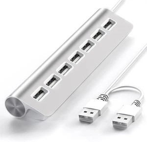 USB-A Aluminum Alloy USB2.0hub Splitter Laptop Expander USB-A Aluminum Alloy USB2.0hub Splitter Laptop Expander
