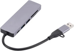 Hub 3 0 Multifunctional Card Reader 6 in 1 Splitter Hub 3 0 Multifunctional Card Reader 6 in 1 Splitter