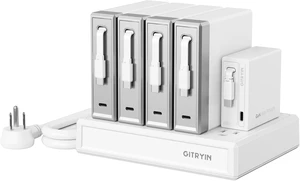 Gitryin Laptop Charging Station, 4 * 140W, 65W Retractable USB C Chargers, 10 Type C Ports with Cooling Power Strip, 625W Charging Hub Gitryin Laptop Charging Station, 4 * 140W, 65W Retractable USB C Chargers, 10 Type C Ports with Cooling Power Strip, 625W Charging Hub