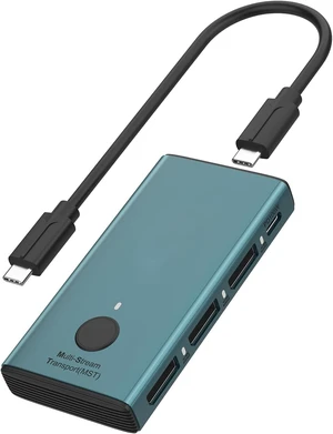 USB C to Triple DP Converter, 4K 60Hz Type C to DisplayPort Adapter with Screen on/Off and PD 100W Extend to 3 Monitors, Multi-Monitor MST Hub for MacBook Pro/Air, Mac mini, Surface, Dell (4 in 1) USB C to Triple DP Converter, 4K 60Hz Type C to DisplayPort Adapter with Screen on/Off and PD 100W Extend to 3 Monitors, Multi-Monitor MST Hub for MacBook Pro/Air, Mac mini, Surface, Dell (4 in 1)