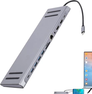 Computer Hub Docking Station Computer Dock USB Splitter USB C Adapter PC Computer Hub Docking Station Computer Dock USB Splitter USB C Adapter PC
