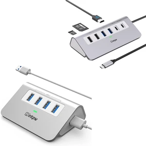 intpw 4 Port USB 3.0 Hub 5Gbps+ 9-in-1 USB C Hub Multiport Adapter with 4K HDMI, PD 100W, USB-C and 2 USB A 3.0 5Gbps, 2 USB A 2.0, SD/TF Card Reader, intpw 4 Port USB 3.0 Hub 5Gbps+ 9-in-1 USB C Hub Multiport Adapter with 4K HDMI, PD 100W, USB-C and 2 USB A 3.0 5Gbps, 2 USB A 2.0, SD/TF Card Reader,
