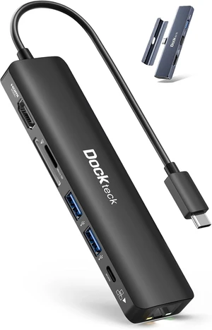 Dockteck 7 in 1 USB C HUB Ethernet HDMI Bundle with Dockteck 5 in 1 USB C HUB iPad Pro Dockteck 7 in 1 USB C HUB Ethernet HDMI Bundle with Dockteck 5 in 1 USB C HUB iPad Pro