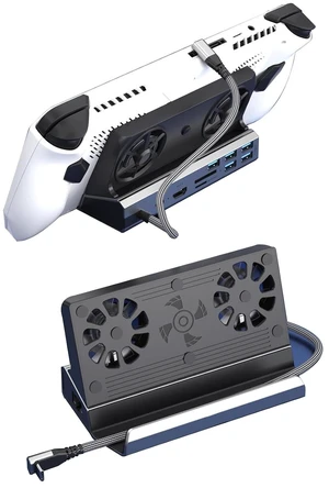 Goshyda 9 in 1 Docking Station for Steam Deck & ROG Ally with Dual Cooling Fans Goshyda 9 in 1 Docking Station for Steam Deck & ROG Ally with Dual Cooling Fans