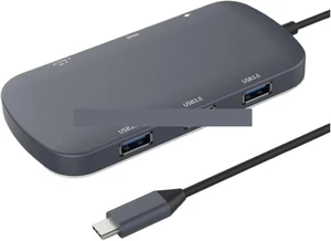 Type C Hub USB3.0 5Gbps Type-C PD100W Docking Station 7 in 1 USB Docking Station HU8D(for Grey) Type C Hub USB3.0 5Gbps Type-C PD100W Docking Station 7 in 1 USB Docking Station HU8D(for Grey)