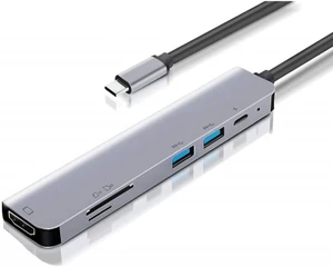 PD Port 7-in-1 USB C to 4K HDMI Adapter Compatible with Samsung Galaxy S22 Ultra Plus - HDTV Adapter Charger Port MicroSD Slot TV Video Hub Type-C PD Port 7-in-1 USB C to 4K HDMI Adapter Compatible with Samsung Galaxy S22 Ultra Plus - HDTV Adapter Charger Port MicroSD Slot TV Video Hub Type-C