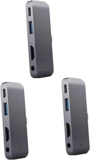 jojofuny 3pcs USB- Adapter Audio Jack USB and Pd Charging for Laptop Compact Grey Design for Seamless Connectivity jojofuny 3pcs USB- Adapter Audio Jack USB and Pd Charging for Laptop Compact Grey Design for Seamless Connectivity