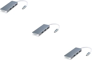 HOMSFOU 3pcs Type- Card Reader USB Ports Interface Portable Adapter for Laptops Like Compact Design Compatible HOMSFOU 3pcs Type- Card Reader USB Ports Interface Portable Adapter for Laptops Like Compact Design Compatible