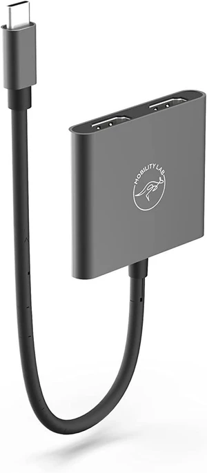 Mobility Lab - ML305882 - HUB-USB-C Adapter - 4 in 1 - Space Grey Mobility Lab - ML305882 - HUB-USB-C Adapter - 4 in 1 - Space Grey