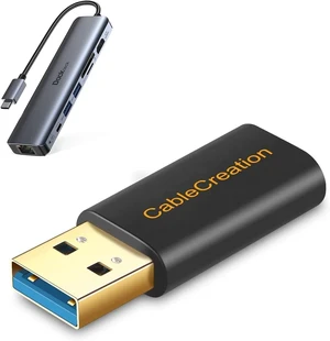 Bundle-2 Items: USB 3.1 USB C Female to USB Male Adapter 5Gbps + 7-in-1 USB-C Hub Multiport Adapter 5Gbps Date Ports Bundle-2 Items: USB 3.1 USB C Female to USB Male Adapter 5Gbps + 7-in-1 USB-C Hub Multiport Adapter 5Gbps Date Ports