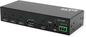 EX-12293HMS 4 Port USB 3.2 Metal HUB 3X C and 1x A Ports EX-12293HMS 4 Port USB 3.2 Metal HUB 3X C and 1x A Ports