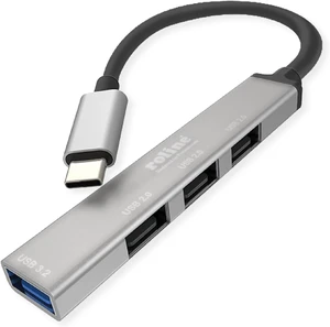 ROLINE USB 3.2 Gen 1, 4X Hub, Type C Connection Cable ROLINE USB 3.2 Gen 1, 4X Hub, Type C Connection Cable
