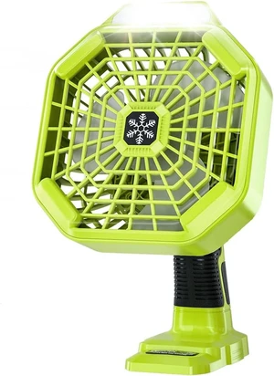 Battery Operated 18V Fan Compatible with Ryobi 18V Battery, Portable Cordless Fan with 180LM LED Lantern, Remote, Timer 1800CFM 3-Speed Outdoor Floor Fan Battery Operated 18V Fan Compatible with Ryobi 18V Battery, Portable Cordless Fan with 180LM LED Lantern, Remote, Timer 1800CFM 3-Speed Outdoor Floor Fan