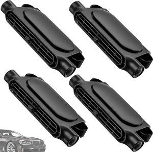 Car Seat Fans Headrest Fan Rechargeable Battery Rechargeable Fan With 3 Speeds&Adjustable Angle Cooling for Cars Without Ac (Black,4 PCS) Car Seat Fans Headrest Fan Rechargeable Battery Rechargeable Fan With 3 Speeds&Adjustable Angle Cooling for Cars Without Ac (Black,4 PCS)