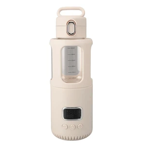Portable Water Warmer, Milk Warmer for Travel 350ML with Adjustable Temperature Control, 18000mAh USB Rechargeable Cordless Battery, for Camping and Picnics Portable Water Warmer, Milk Warmer for Travel 350ML with Adjustable Temperature Control, 18000mAh USB Rechargeable Cordless Battery, for Camping and Picnics