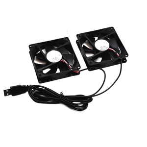 8/9/12/14cm CM 5V USB Port Router Climbing pet Box Fish Tank weak Current Set-top Cooling Fan(8 * 8 * 1CM) 8/9/12/14cm CM 5V USB Port Router Climbing pet Box Fish Tank weak Current Set-top Cooling Fan(8 * 8 * 1CM)