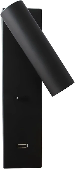 Rotatable USB Ceramic Ball Reading Wall Lamp(Black) Rotatable USB Ceramic Ball Reading Wall Lamp(Black)