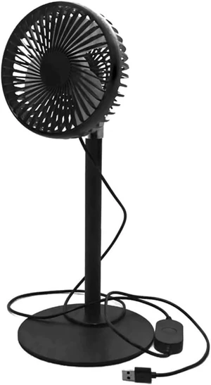 Compact USB Desktop Fan 3 Speed Adjustable Height 33-46.5cm For Home Compact USB Desktop Fan 3 Speed Adjustable Height 33-46.5cm For Home