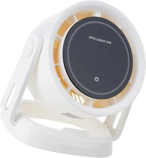 Digital Display 100 Speed Adjustable Desktop Fan Quiet, White Digital Display 100 Speed Adjustable Desktop Fan Quiet, White