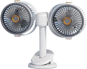 Dual-Head Fan for Desk & Wall Dual-Head Fan for Desk & Wall
