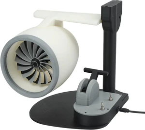 USB Desktop Fan with Humidifier and LED Light, Creative Aircraft Engine Design, Adjustable Airflow via Push Rod Tail Flame Effect for Home Office Decor(Red) USB Desktop Fan with Humidifier and LED Light, Creative Aircraft Engine Design, Adjustable Airflow via Push Rod Tail Flame Effect for Home Office Decor(Red)