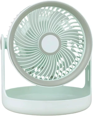 3 Speed Rechargeable Usb Desk Fan, Battery Operated Portable Cooling Fan With Led Display, Quiet Cordless Desktop Fan For Bedroom Office Kitchen Green 3 Speed Rechargeable Usb Desk Fan, Battery Operated Portable Cooling Fan With Led Display, Quiet Cordless Desktop Fan For Bedroom Office Kitchen Green