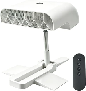 Breezel Sleep Bed Fan For Hot Sleepers, Under Sheet Bed Cooling Fan, Usb Rechargeable, Remote Control, 5-speed Silent Airflow, Abs Material Breezel Sleep Bed Fan For Hot Sleepers, Under Sheet Bed Cooling Fan, Usb Rechargeable, Remote Control, 5-speed Silent Airflow, Abs Material