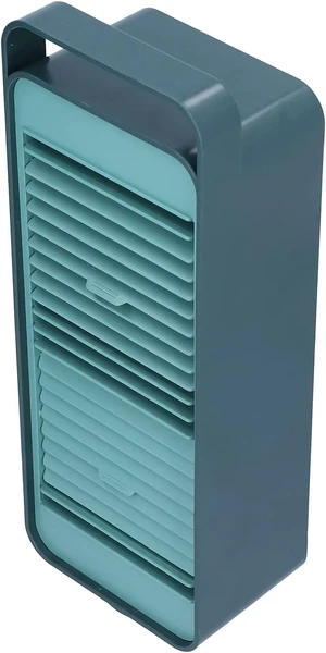 Double Fan Blades Rotating Fan, USB Rechargeable Desktop Circulating with 4800mAh Battery, Quiet 3-Speed for Home Office Dormitory (Green) Double Fan Blades Rotating Fan, USB Rechargeable Desktop Circulating with 4800mAh Battery, Quiet 3-Speed for Home Office Dormitory (Green)