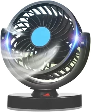 USB Fan for Car 2 Head 360 Adjustable 12V 24V Silent USB Fan for Car 2 Head 360 Adjustable 12V 24V Silent