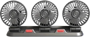 USB 3 Head 360 Car Fan Low Noise Rotary Switch Parking USB 3 Head 360 Car Fan Low Noise Rotary Switch Parking