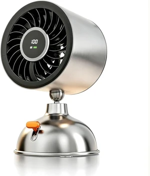 Wall Mounted Home USB Fan, Magnetic Desktop Fan, Rechargeable Dormitory/Office Fan, 5-Speed Wind, 360° Adjustable, Detachable Fan Head, W/Digital Display, for Home, Office & Outdoor Wall Mounted Home USB Fan, Magnetic Desktop Fan, Rechargeable Dormitory/Office Fan, 5-Speed Wind, 360° Adjustable, Detachable Fan Head, W/Digital Display, for Home, Office & Outdoor