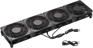 12Cm USB Cooling Device with Controller for Computer Enclosure Electronics and Gaming Console Low Noise Design 12Cm USB Cooling Device with Controller for Computer Enclosure Electronics and Gaming Console Low Noise Design