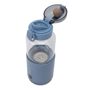Tbest Portable Milk Warmer 300ml Stainless Steel USB Cordless Fast Heating Milk Warmer Insulated Bottle for Travel Car Blue Portable Food Steel Grade Stainless Glass and Tbest Portable Milk Warmer 300ml Stainless Steel USB Cordless Fast Heating Milk Warmer Insulated Bottle for Travel Car Blue Portable Food Steel Grade Stainless Glass and